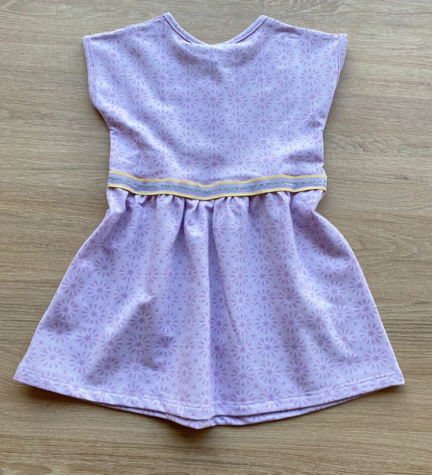 fernandaramoskids com br Vestido Infantil Feminino Curto com Detalhe Lateral Lilás 2