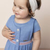 fernandaramoskids com br Vestido Infantil Feminino Curto com Sobreposição 1