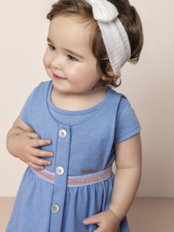 fernandaramoskids com br Vestido Infantil Feminino Curto com Sobreposição 1