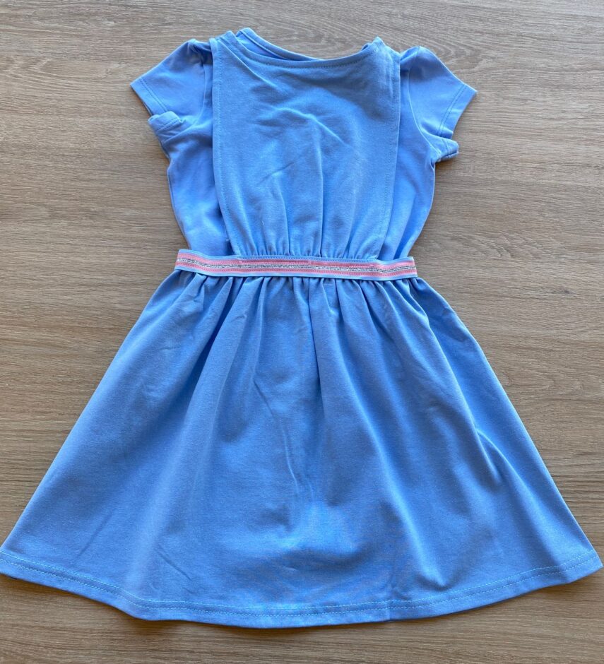 fernandaramoskids com br Vestido Infantil Feminino Curto com Sobreposição 5