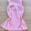 fernandaramoskids com br Vestido Infantil Feminino Curto Evase Rosa com Estampa 2