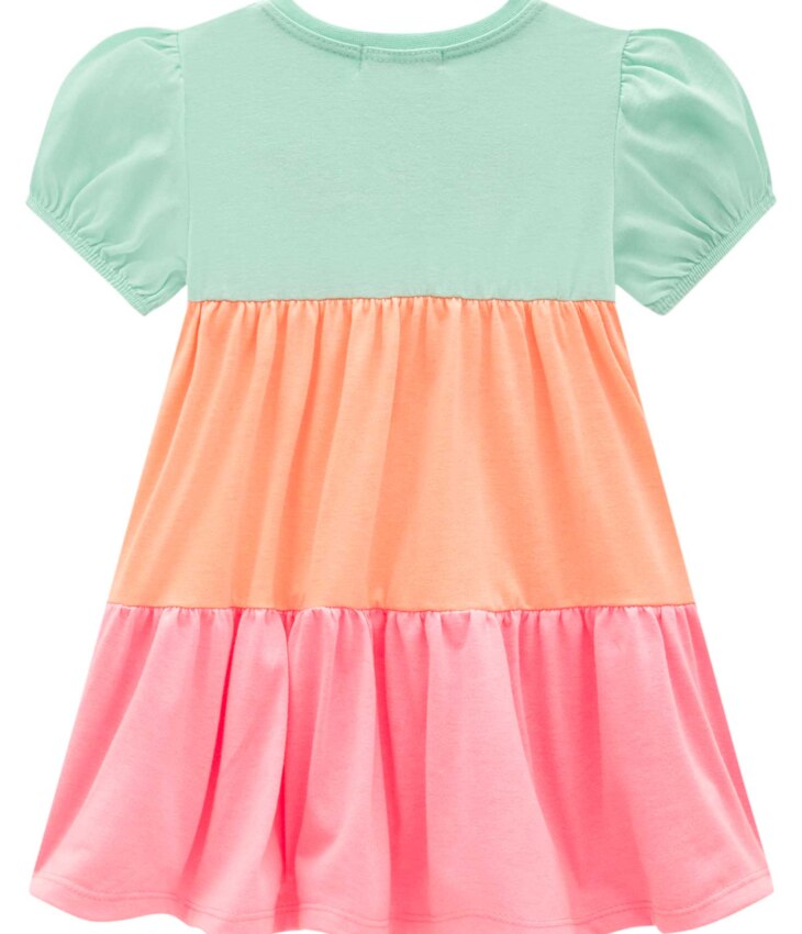 fernandaramoskids com br Vestido Infantil Feminino Curto Pretty 2