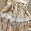 fernandaramoskids com br Vestido Infantil Feminino Curto Tule Com Detalhe em Guipir Floral 4