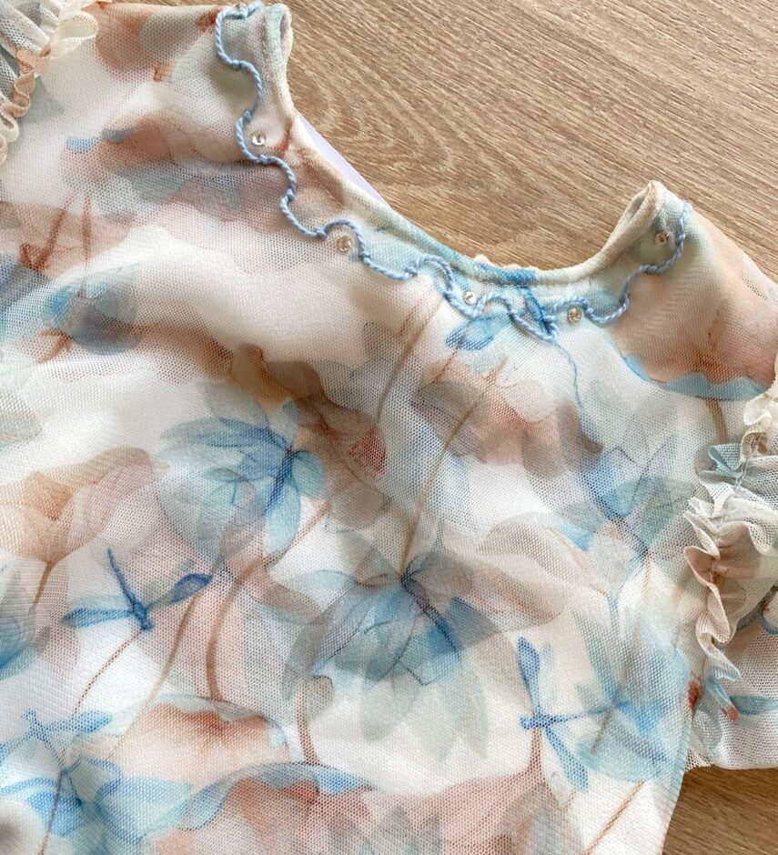 fernandaramoskids com br Vestido Infantil Feminino Curto Tule Detalhe em Bordado 3