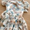 fernandaramoskids com br Vestido Infantil Feminino Curto Tule Detalhe em Bordado 4