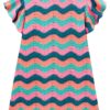 fernandaramoskids com br Vestido Infantil Feminino Estampa de Urso com Detalhe Rosa 3