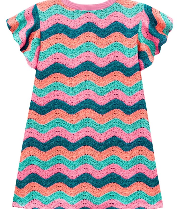 fernandaramoskids com br Vestido Infantil Feminino Estampa de Urso com Detalhe Rosa 3