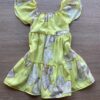 fernandaramoskids com br Vestido Infantil Feminino Estampado Fundo Amarelo 3