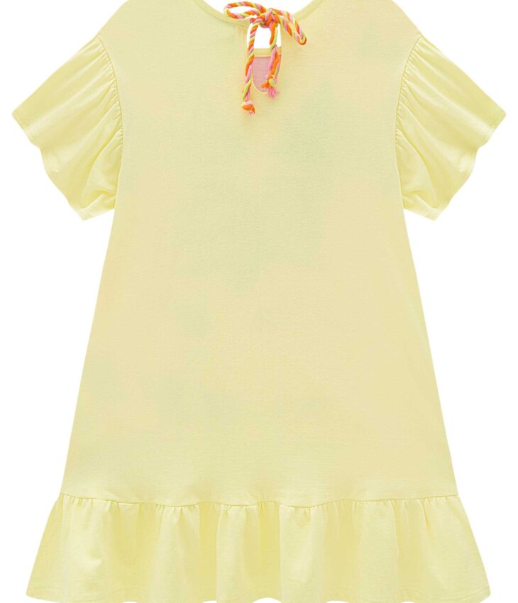 fernandaramoskids com br Vestido Infantil Feminino Estampado Love Fresh 2
