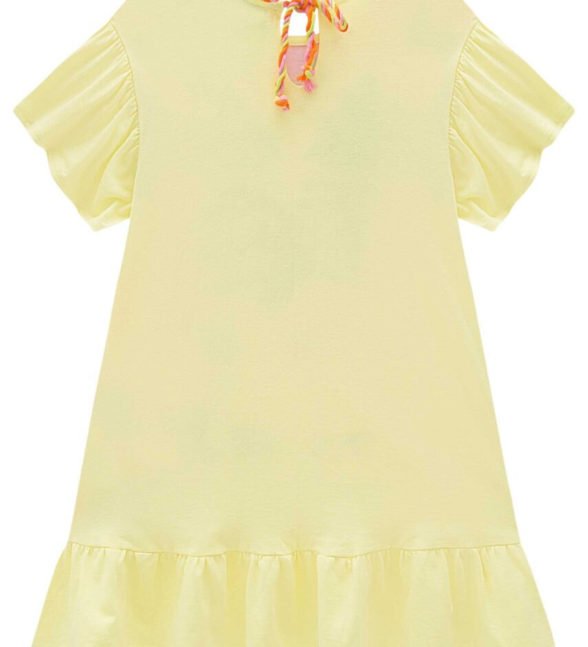 fernandaramoskids com br Vestido Infantil Feminino Estampado Love Fresh 2