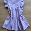 fernandaramoskids com br Vestido Infantil Feminino Manga com Babados Lilás 2