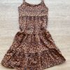 fernandaramoskids com br Vestido Infantil Feminino Soltinho Alça Fina Estampa Animal Print 2