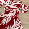fernandaramoskids com br Vestido Infantil Feminino Soltinho Manga Curta Estampado Vermelho 1
