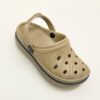 Babuche Infantil Masculino Bege Detalhe Azul Fernanda Ramos Kids