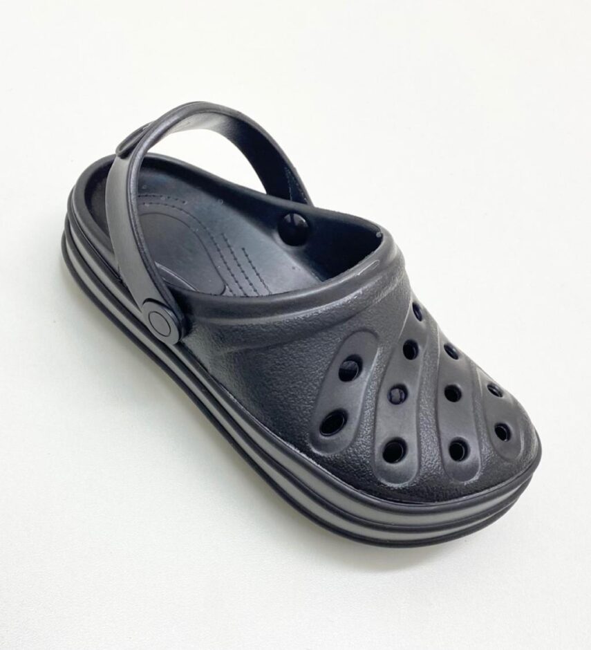 Babuche Infantil Masculino Cor Preto Fernanda Ramos Kids