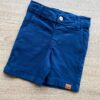 fernandaramoskids com br Bermuda Infantil Masculina Sarja Azul Marinho 2