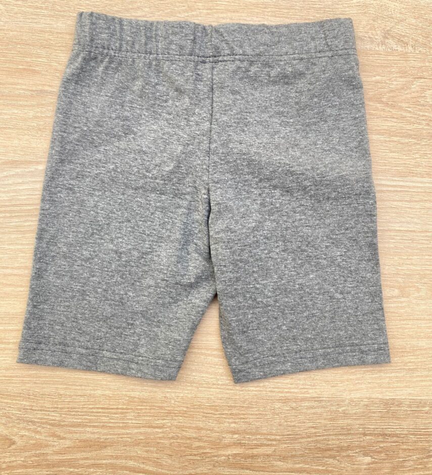 fernandaramoskids com br Bermuda Tradicional Infantil Feminino Cinza Claro 2