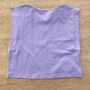 fernandaramoskids com br Blusa Cropped Infantil Feminino sem Mangas Lilás 2