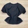 fernandaramoskids com br Blusa Manga Curta Infantil Feminina Ampla com Estampa Preta 2