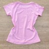 fernandaramoskids com br Blusa Manga Curta Infantil Feminina Rosa com Estampa Pink 2