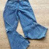 fernandaramoskids com br Calça Jeans Infantil Feminina com Destroyed Lavagem Clara 4