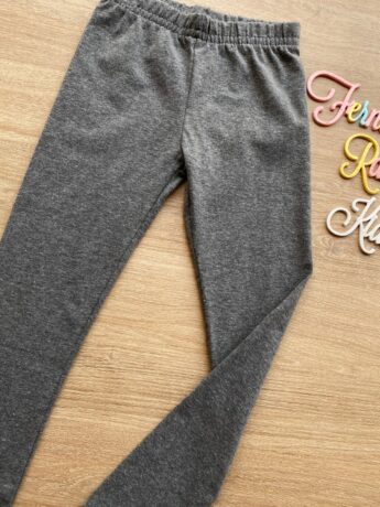 fernandaramoskids com br Calça Legging Infantil Feminina Cinza 1