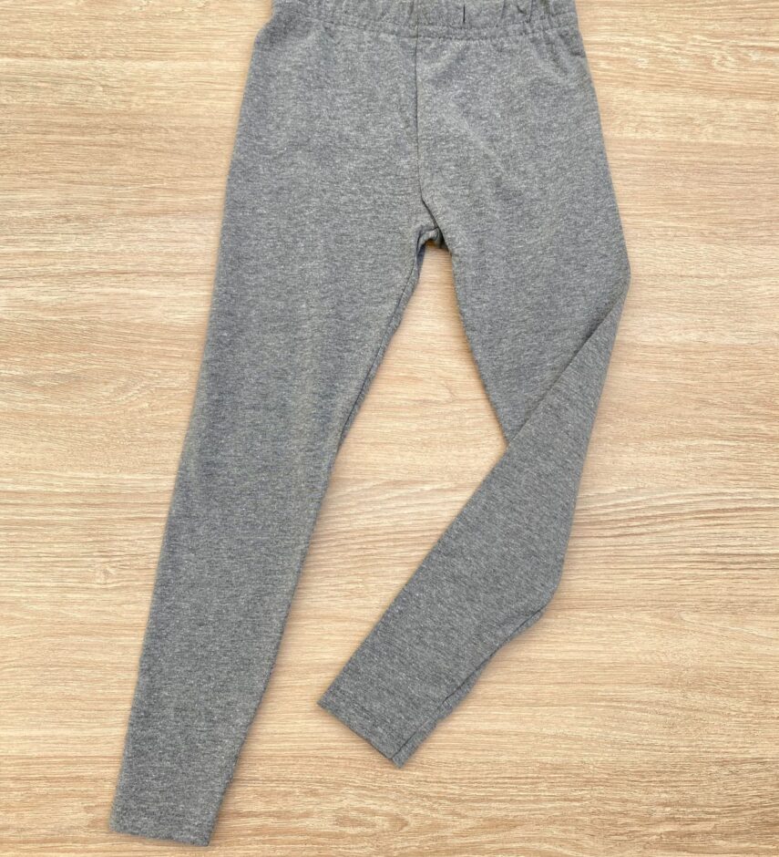 Calça Legging Infantil Feminina Cor Cinza Fernanda Ramos Kids