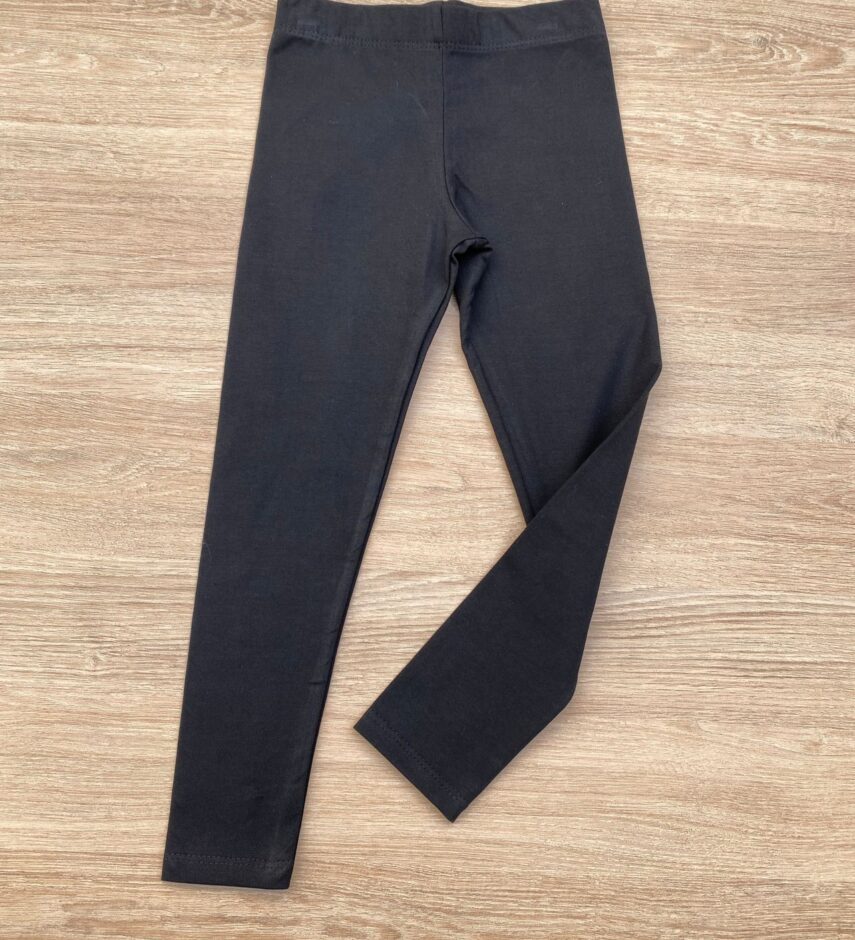 Calça Legging Infantil Feminina Cor Preta Fernanda Ramos Kids