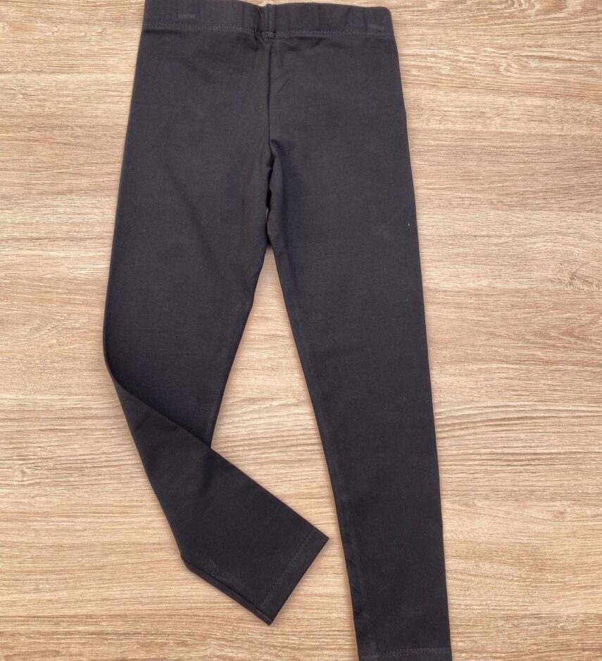 fernandaramoskids com br Calça Legging Infantil Feminina Cor Preta