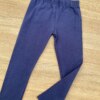 fernandaramoskids com br Calça Legging Infantil Feminina Cotton Azul Marinho 1
