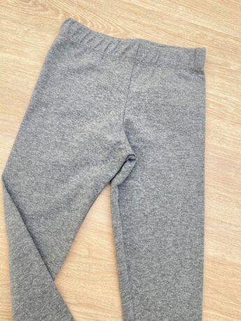 fernandaramoskids com br Calça Legging Infantil Feminina Cotton Cinza Claro 1