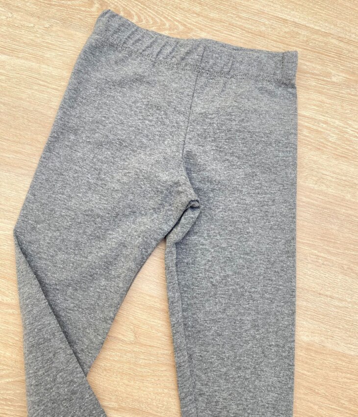 fernandaramoskids com br Calça Legging Infantil Feminina Cotton Cinza Claro 1