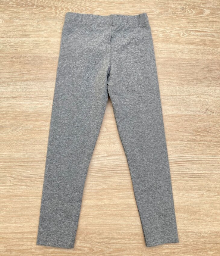 fernandaramoskids com br Calça Legging Infantil Feminina Cotton Cinza Claro 2