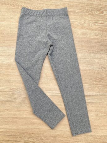 Calça Legging Infantil Feminina Cotton Cinza Claro Fernanda Ramos Kids