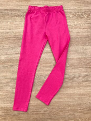 fernandaramoskids com br Calça Legging Infantil Feminina Cotton Pink 1
