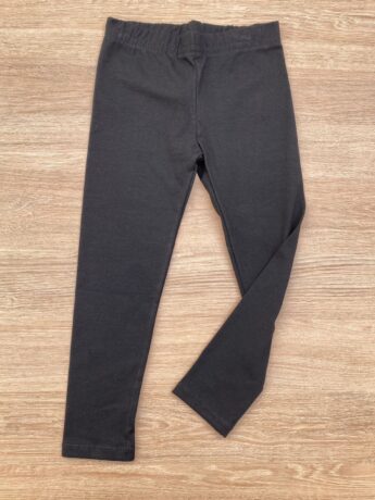 Calça Legging Infantil Feminina Cotton Preta Fernanda Ramos Kids