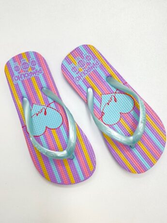 fernandaramoskids com br Chinelo Infantil Feminino Pimpolho Azul Love 1