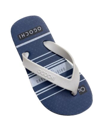fernandaramoskids com br Chinelo Infantil Masculino Ogochi Azul e Branco 1