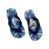 Chinelo Infantil Masculino Pimpolho Estampa Dinossauros Azul Fernanda Ramos Kids