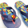 fernandaramoskids com br Chinelo Infantil Masculino Pimpolho Estampado Azul 1