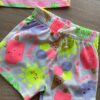 fernandaramoskids com br Conjunto Infantil Feminino Blusa e Short Néon Brilha no Escuro 2