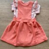 fernandaramoskids com br Conjunto Infantil Feminino Body Estampa Dog e Salopete Salmão 5 (2)