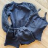 fernandaramoskids com br Conjunto Infantil Feminino Regata Estampa Urso + Jaqueta + Short Preto+ 1