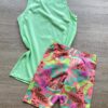 fernandaramoskids com br Conjunto Infantil Feminino Regata Fruit Verde e Short Estampado 3