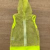 fernandaramoskids com br Conjunto Infantil Feminino Top Alça, Colete e Short Verde Flúor 4