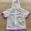 fernandaramoskids com br Conjunto Infantil Feminino Top Cropped, Colete e Short Lilás 4 Copia