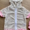 fernandaramoskids com br Conjunto Infantil Feminino Top Cropped, Colete e Short Rosa 1
