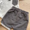 fernandaramoskids com br Conjunto Infantil Masculino Body com Detalhe e Short Cinza 2