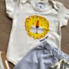 fernandaramoskids com br Conjunto Infantil Masculino Body Estampa Leão e Short Azul 2