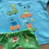 fernandaramoskids com br Conjunto Infantil Masculino Camiseta Beep Beep Azul e Bermuda Estampada 1